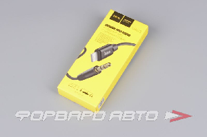 Кабель AUX iPhone (lightning)-3,5мм, 1м  Аудиосоединитель HOCO UPA13