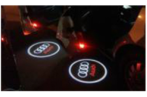 Лазерная проекция логотипа авто 5W(второго поколения) "AUDI" <> 010