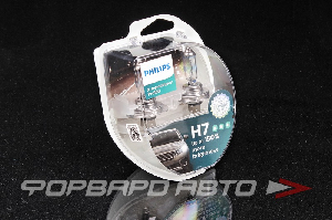 Лампа H7 12V 55W X-Treme Vision Pro (+150%) (2шт) PHILIPS 12972 XVPS2