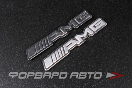 Эмблема AMG пластиковая самоклеющаяся 180*25мм MELCO 